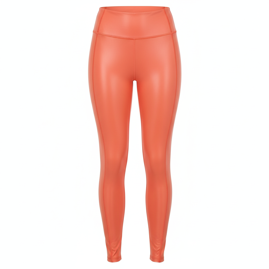 PC Leather Crotch Pants