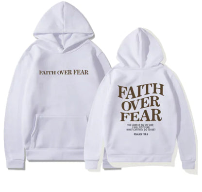 Faith Over Fear Casual Hoodie