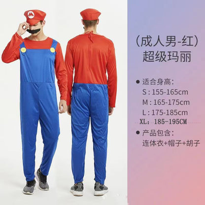 Mario Costume Dressup for Kids & Family