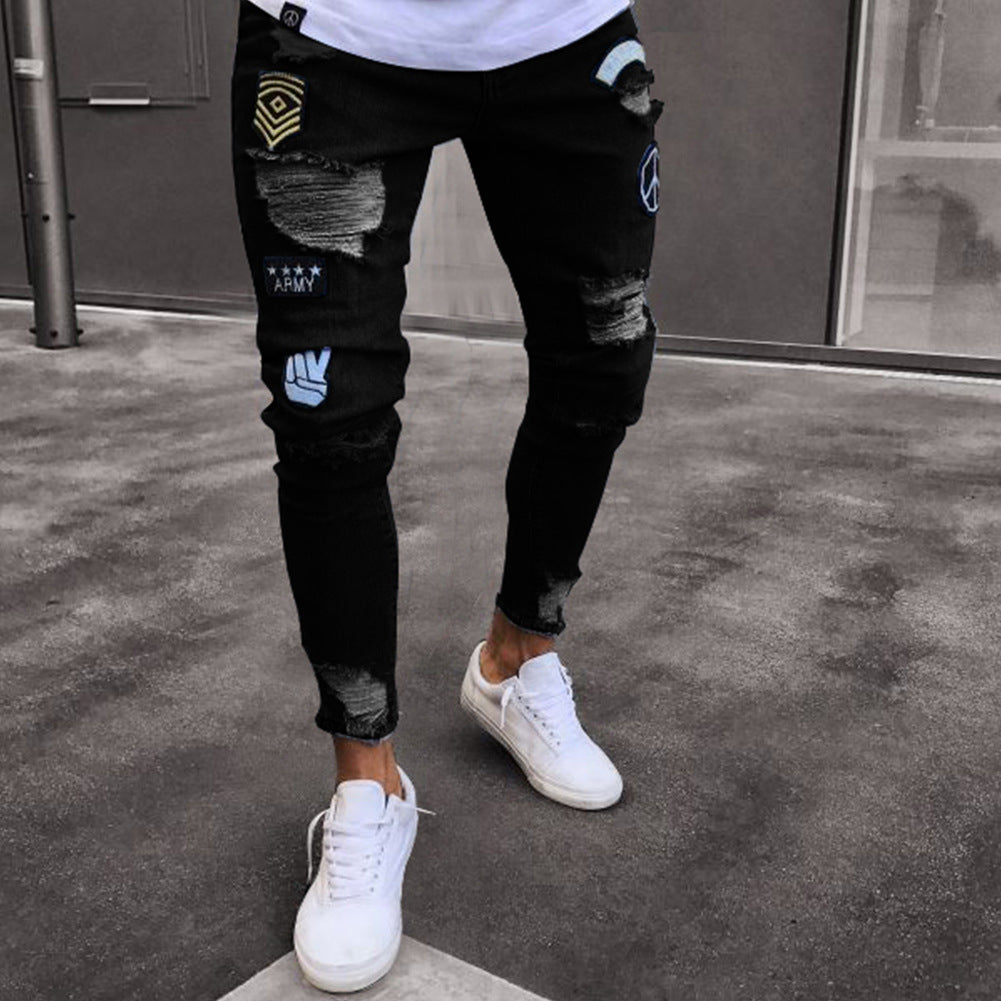 Men's Slim Fit Denim Jeans (Urban Style)