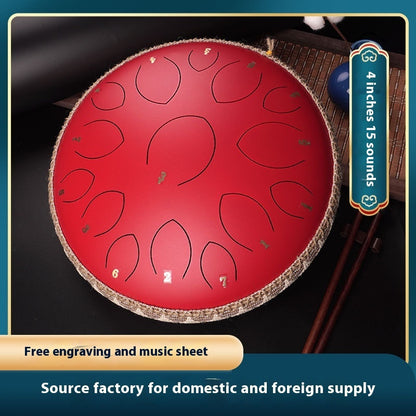 14" 15-Tone Hollow Drum Percussion