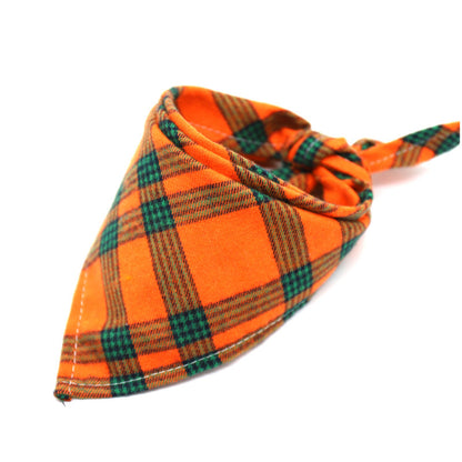 Scottish Plaid Large Baby Bib