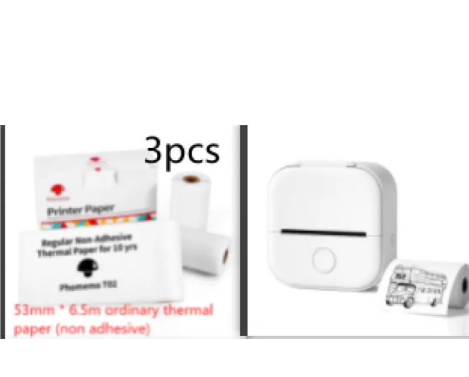 Mini Bluetooth Label & Photo Printer