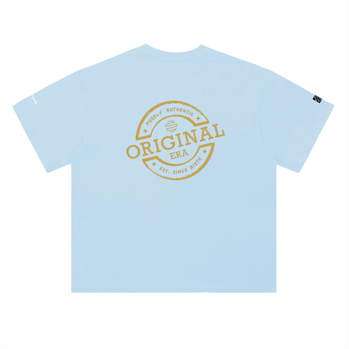 Retro "Home" Heavyweight Drop Shoulder Cotton T-Shirt