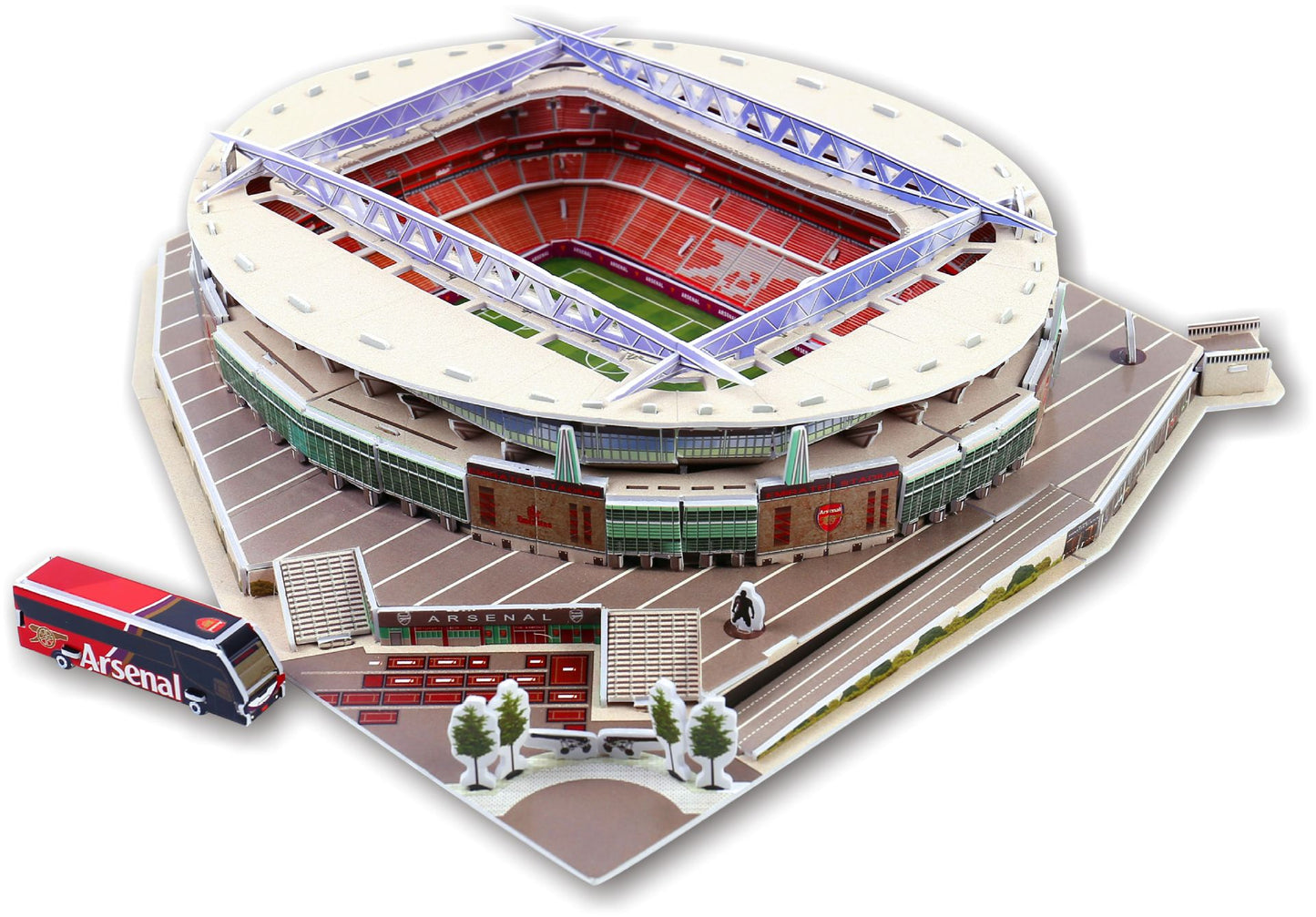 3D Stadium Puzzle Toy for Kids - DIY Building Set