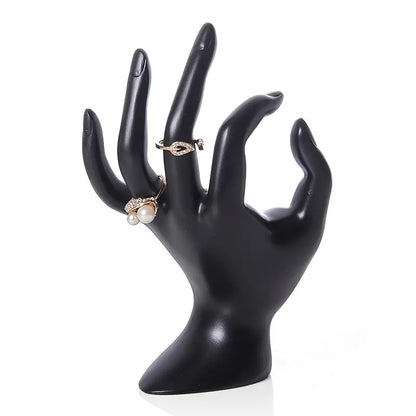 Hand Shape Jewelry Display Stand for Rings and Necklaces