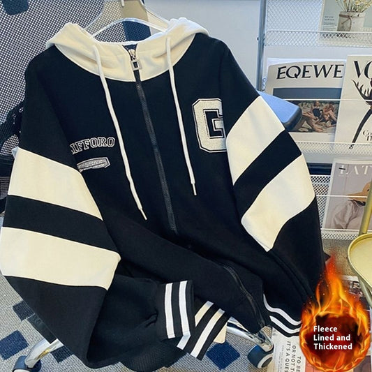 Women Streetwear Hooded Sweater