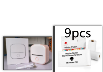 Mini Bluetooth Label & Photo Printer