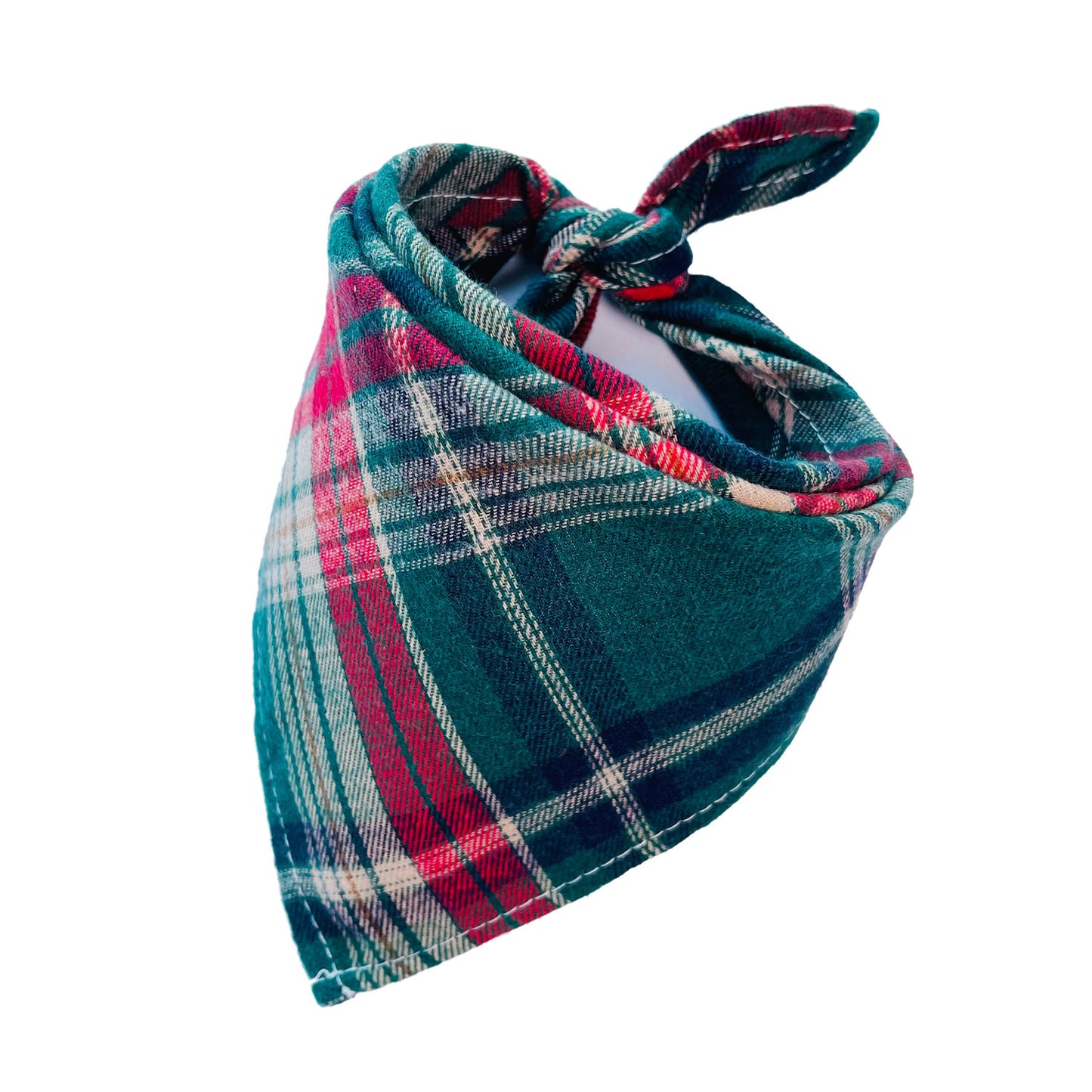 Scottish Plaid Large Baby Bib