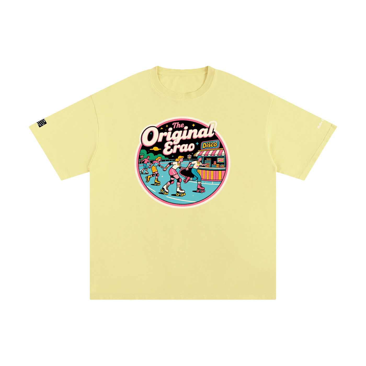 Unisex Pure Cotton T-Shirt - The Roller Disco