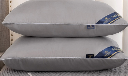 Thickened Velvet Feather Pillow - Machine Washable Core