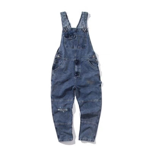 Vintage Overall Jumpsuit with Large Pockets