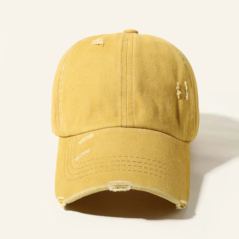 Color Pop Baseball Cap with Cross Detail