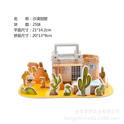 Space Explorer 3D Puzzle Set