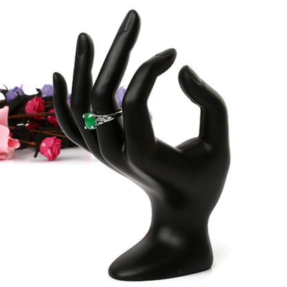 Hand Shape Jewelry Display Stand for Rings and Necklaces