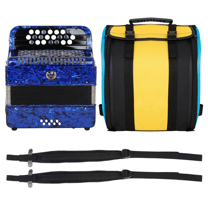22 Key 8 Bass Bayan Accordion