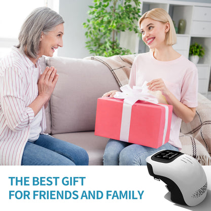 Intelligent Home Use Pain Relief | Electric Kneading and Heating Infrared Laser Vibration Knee Massager - Rechargeable