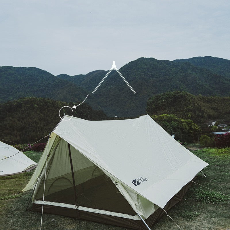 Exquisite Large Luxury Cotton Camping Tent – Spacious, Light, Outdoor Family Tent for Comfortable Camping