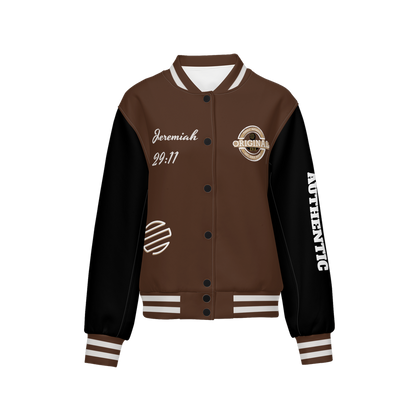 ORIGINAL ERA "ROOTS" Women's Double Layered Bomber Sports Jacket-Techno Scuba Knit
