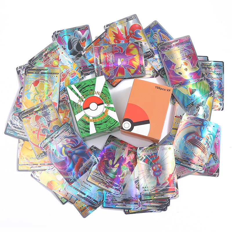Cool Laser Pokémon PVC Collectible Cards for Kids