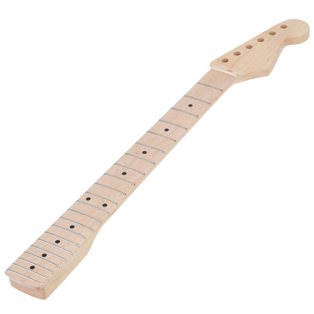 ST Electric Guitar Neck in Matte Natural Wood Finish