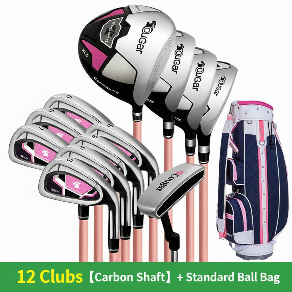 Golf Club Set for Women - 12 Carbon Fiber Clubs