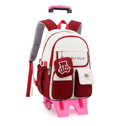 Nature Fish Student Roller Backpack
