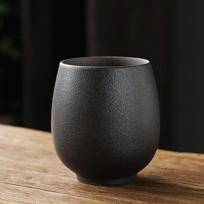 Retro Ceramic Fambé Tea Cup