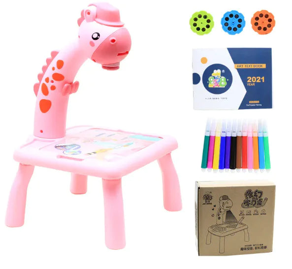 LED Projector Drawing Table for Kids