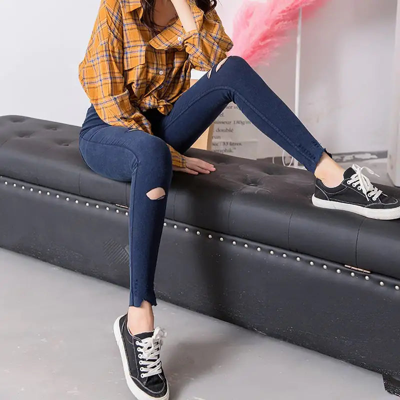Oversized Sandwashed Pocket Jeans