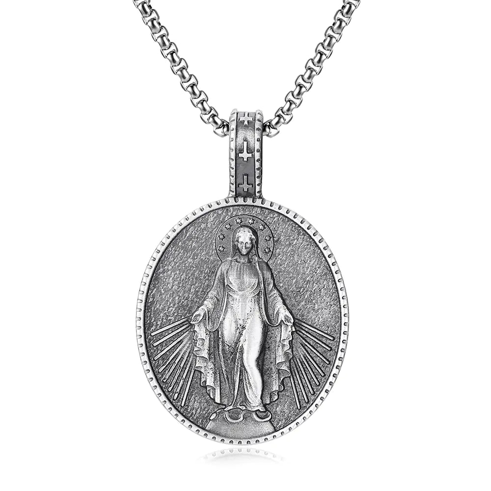 Vintage Charm Unisex Pendant Necklace