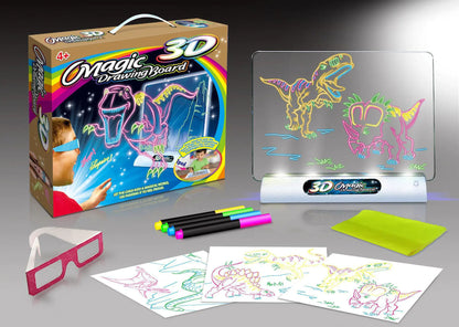 3D Creative Flash Sketcher - Colorful Kids' Toy