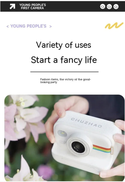 Kid's Printable Polaroid-Style Camera - Ideal Gift