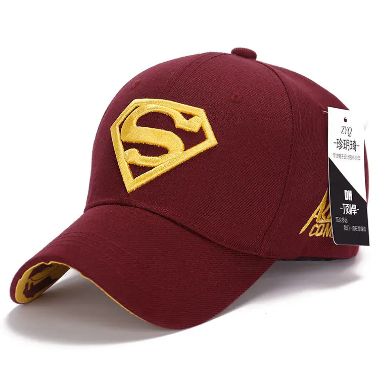 Superman Style Baseball Hat
