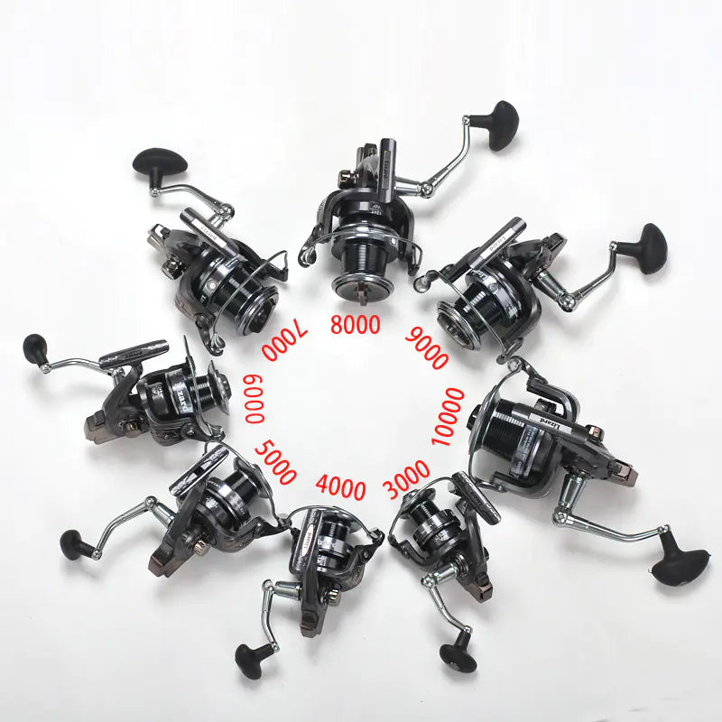Lizard 9000 Metal Fishing Reel with Large Spool