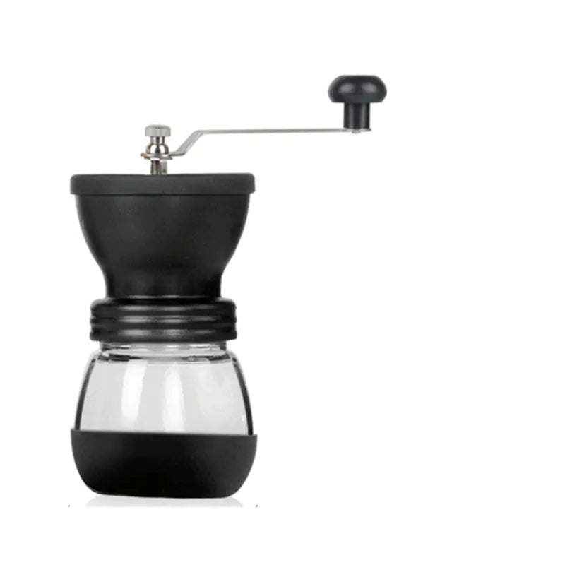 Compact Hand-Crank Coffee Brewer