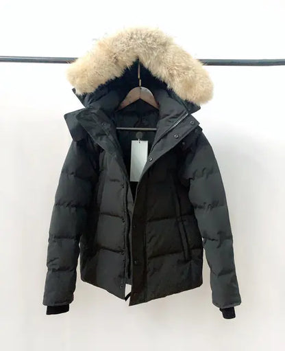 Canadian Style Warm White Goose Down Jacket (Autumn/Winter)