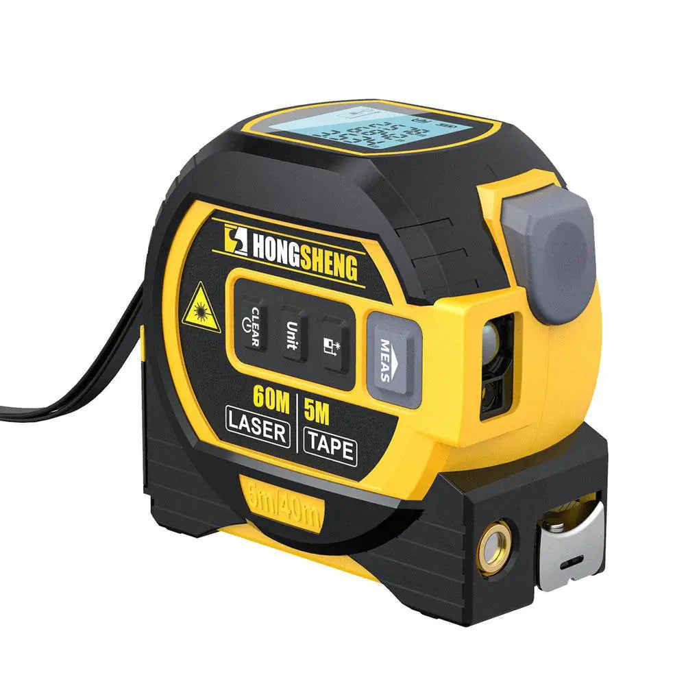 Laser Precision Measurer with Tape
