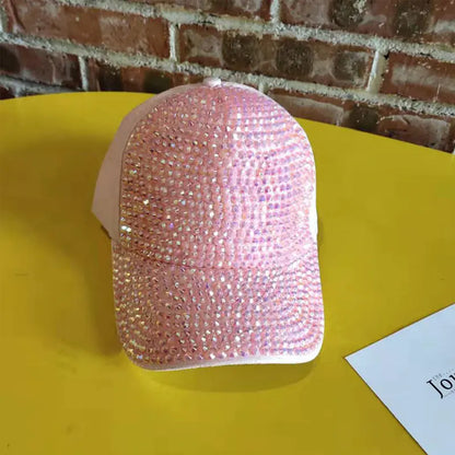 Women's Baseball Cap with Rhinestones