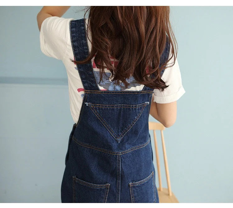 Women's Denim Overalls