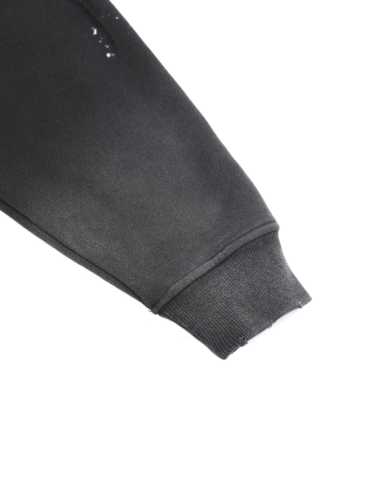 "Honest Lips" Vintage Washed Frayed Fleece Hoodie