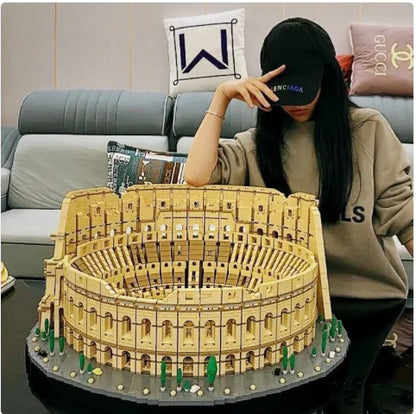 Circular Theater Buildings Building Blocks