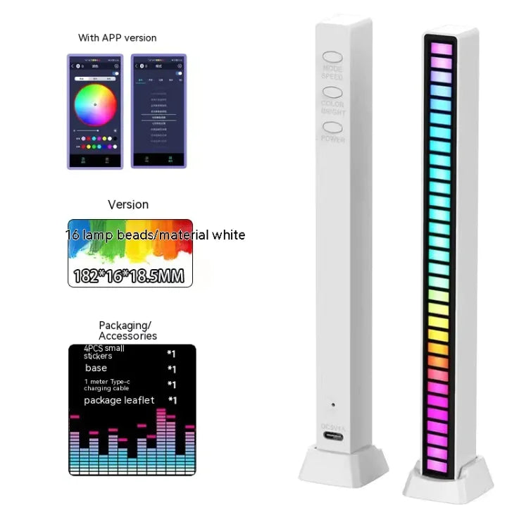 Dual-Sided RGB Sound Reactive Lamp