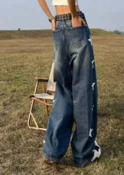 Chic Summer Breeze Wide-Leg Jeans