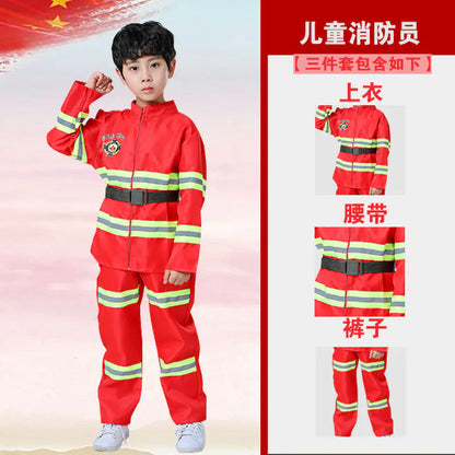 Firefighter Hero Costume for Kids