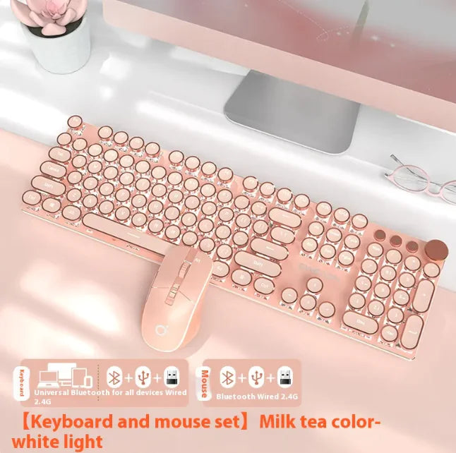 Dual-Mode E-Sports Mechanical Keyboard