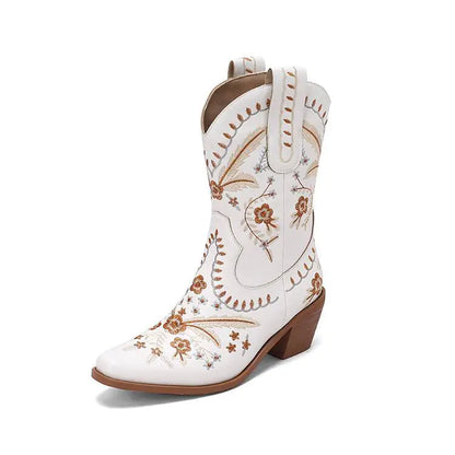 Women's Floral Cowboy Boots