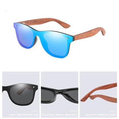 HDCRAFTER Retro Polarized Square Sunglasses KP1586