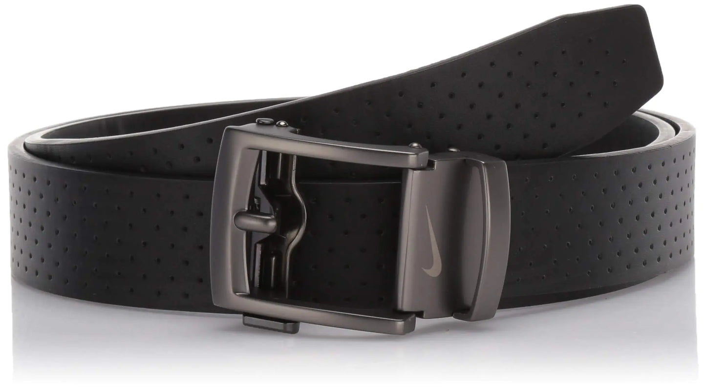 Nike Men's AcuFit QuickRelease Belt - Perforated Black