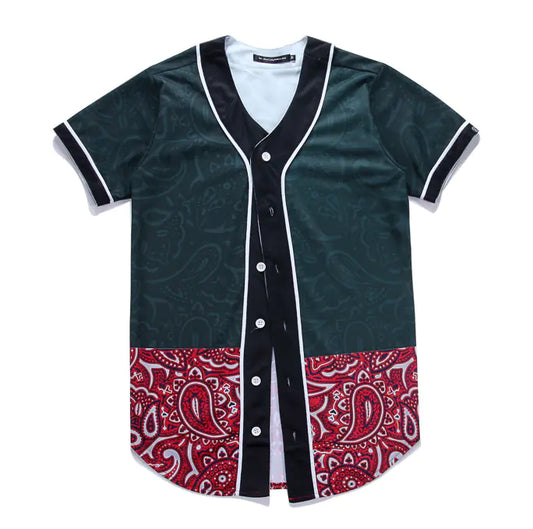 Customizable 3D Baseball Jersey with Creative Design